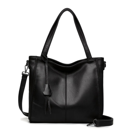 Bolso de mujer Commuter All-Match de piel auténtica